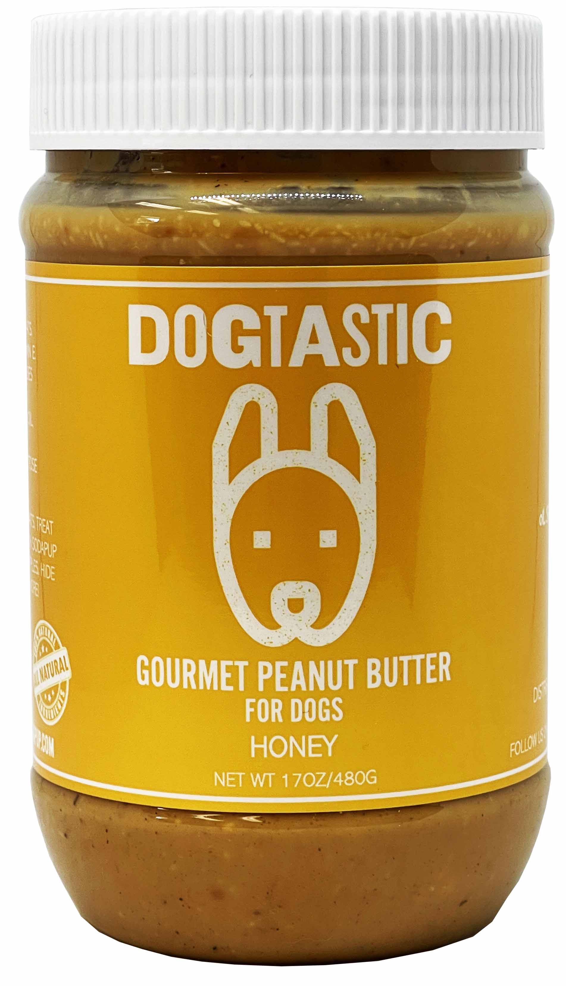 Gourmet Peanut Butter for Dogs - Honey Flavor