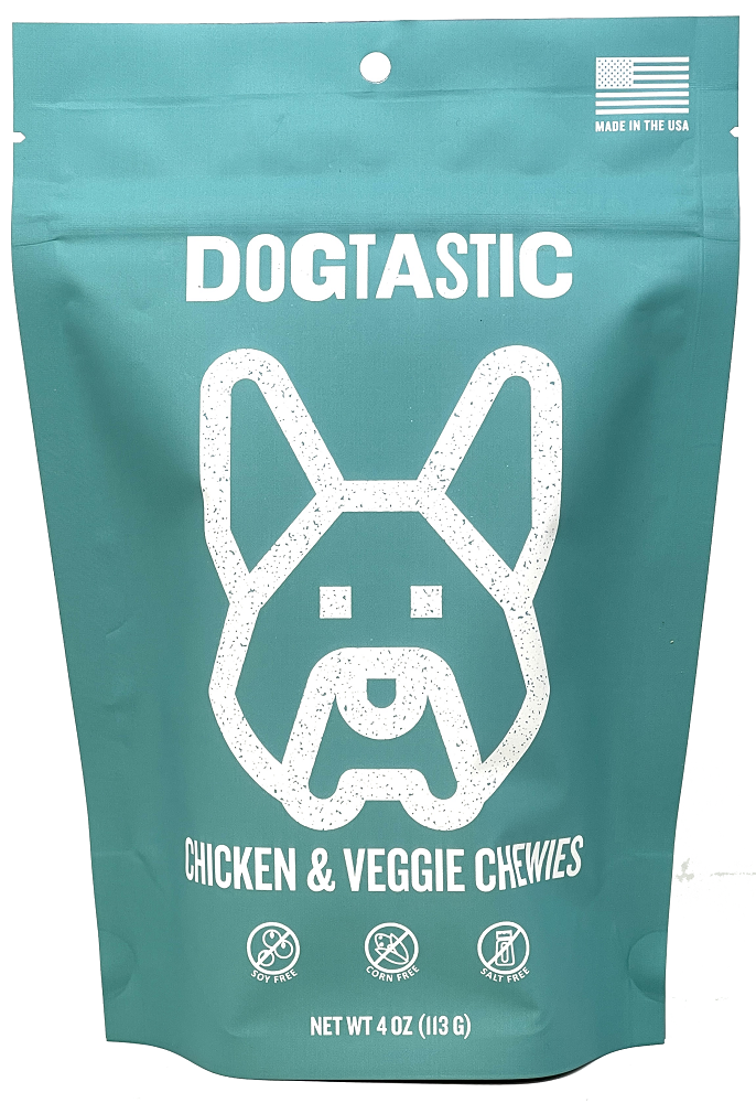 Chicken & Veggie Chewies Dog Treats